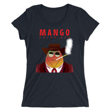 Load image into Gallery viewer, Movie The Food - Mango Unchained Women&#39;s T-Shirt - Navy