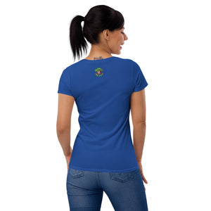 Movie The Food - The Fresh Mints Of Bel-Air Women's T-Shirt - Royal Blue - Model Back