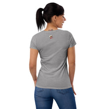 Load image into Gallery viewer, Movie The Food - V For Venfeta Women&#39;s T-Shirt - Heather Grey - Model Back