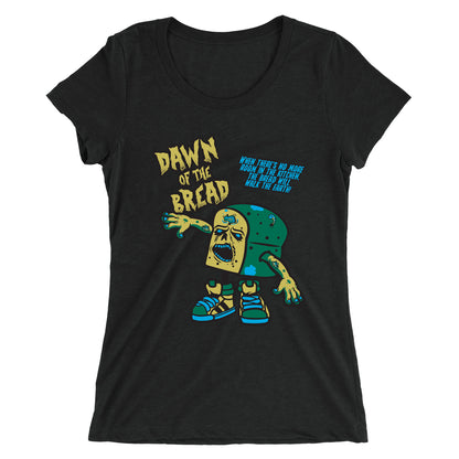 Movie The Food - Dawn Of The Bread Women's T-Shirt - Black