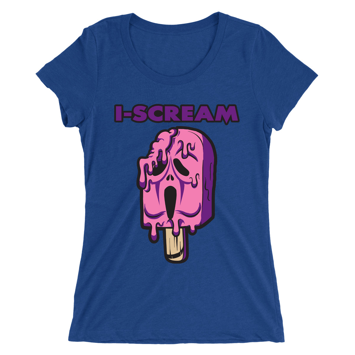 Movie The Food - I-Scream Women's T-Shirt - Royal Blue