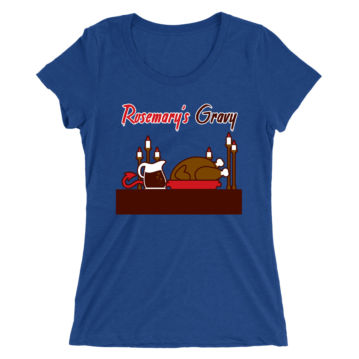 Movie The Food - Rosemary's Gravy Women's T-Shirt - Royal Blue