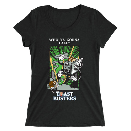 Movie The Food -  Toastbusters Women's T-Shirt - Black