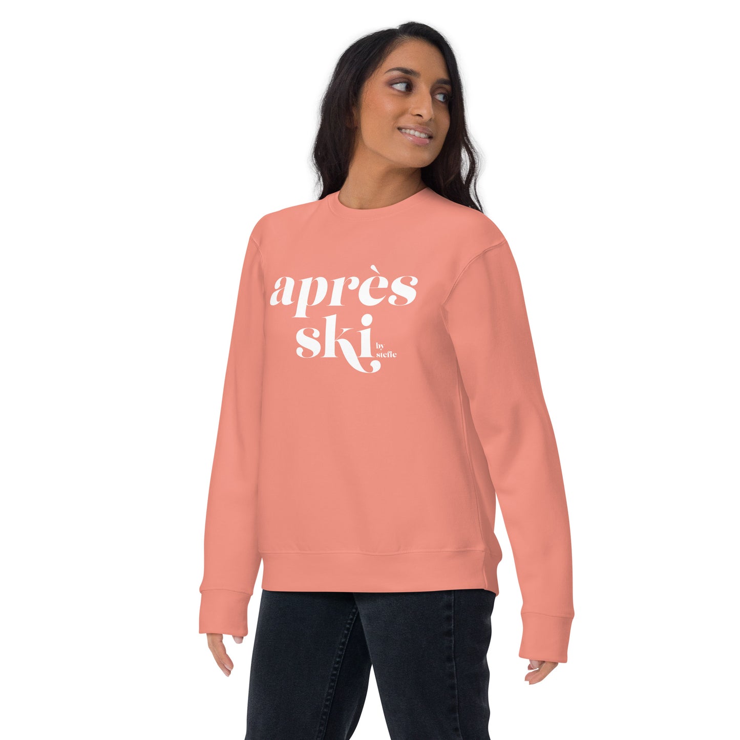 "Après Ski by Stefie" Unisex Premium Sweatshirt