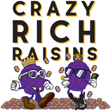 Load image into Gallery viewer, Movie The Food - Crazy Rich Raisins - Design Detail