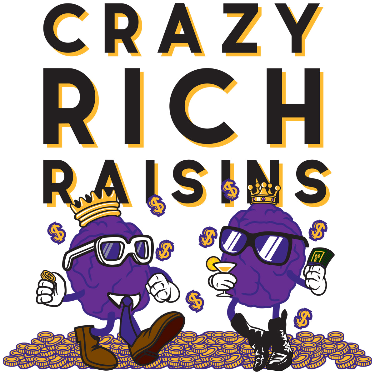 Movie The Food - Crazy Rich Raisins - Design Detail