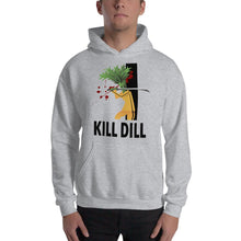 Load image into Gallery viewer, Movie The Food -Kill Dill Hoodie - Heather Grey - Model Front