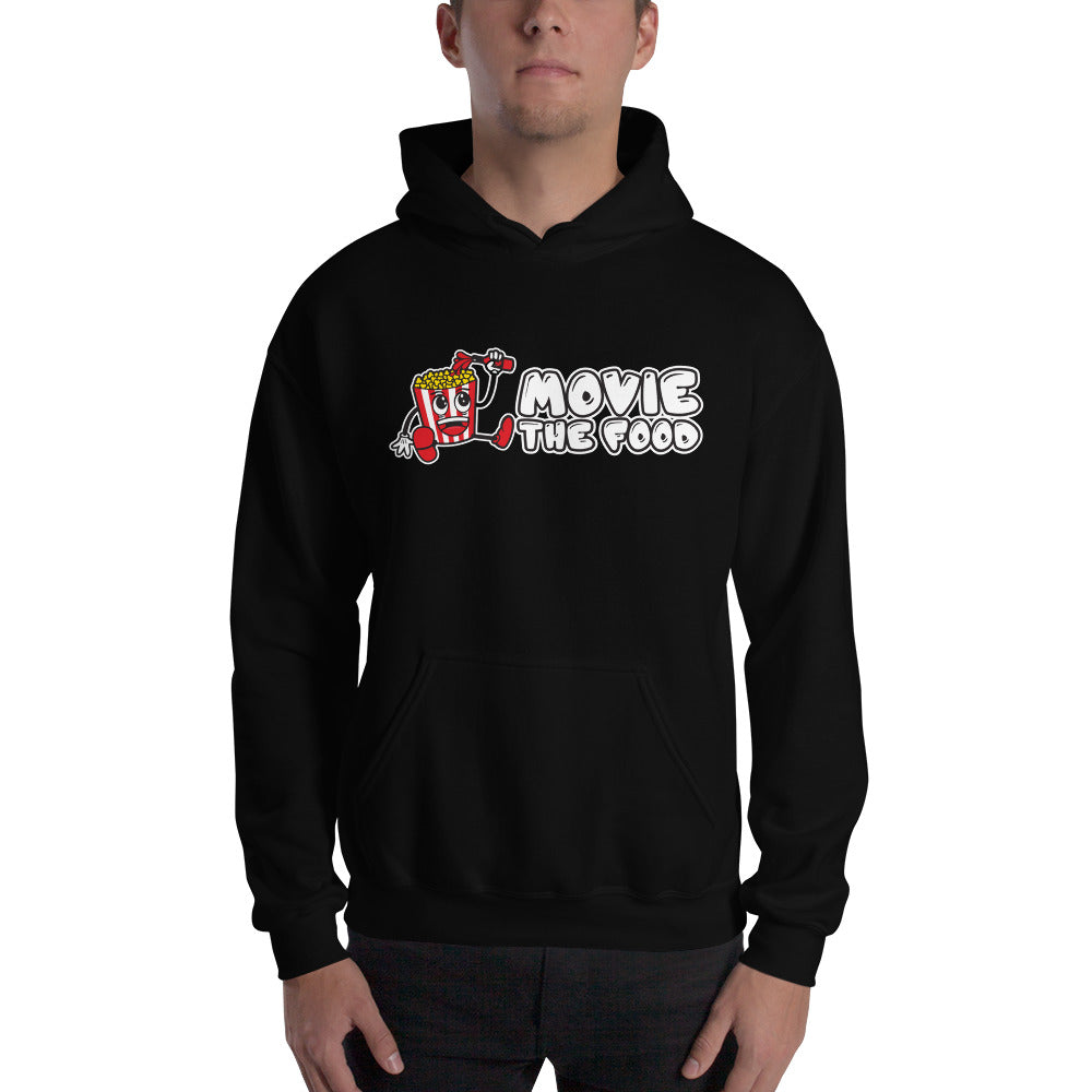Movie The Food - Logo Hoodie - Black - Model Front