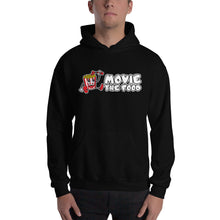 Load image into Gallery viewer, Movie The Food - Logo Hoodie - Black - Model Front