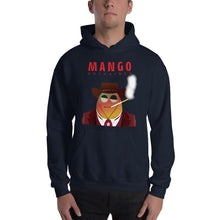 Load image into Gallery viewer, Movie The Food -Mango Unchained Hoodie - Navy - Model Front