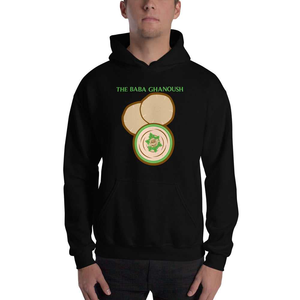 Movie The Food - The Baba Ghanoush Hoodie - Black - Model Front