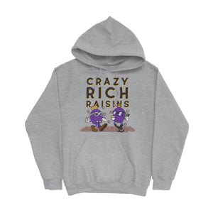 Movie The Food - Crazy Rich Raisins Hoodie - Heather Grey