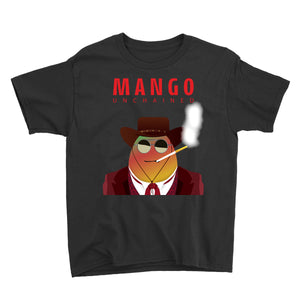 Movie The Food - Mango Unchained Kid's T-Shirt - Black