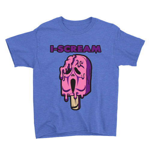 Movie The Food - I-Scream Kid's T-Shirt - Heather Columbia Blue