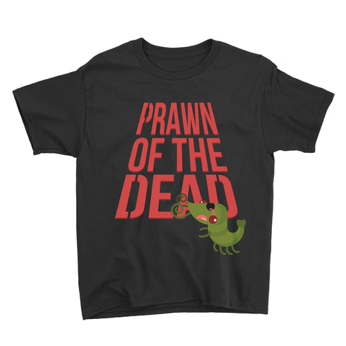 Movie The Food - Prawn Of The Dead Kid's T-Shirt - Black