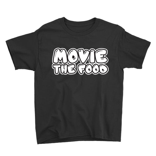 Movie The Food - Text Logo Kid's T-Shirt - Black