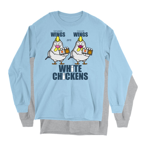 Movie The Food - White Chickens Longsleeve T-Shirt