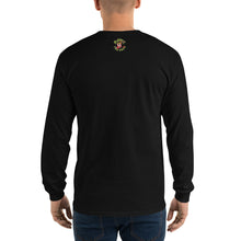 Load image into Gallery viewer, Movie The Food - Prawn Of The Dead Longsleeve T-Shirt - Black - Model Back