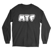 Load image into Gallery viewer, Movie The Food - MTF Logo Longsleeve T-Shirt - Black