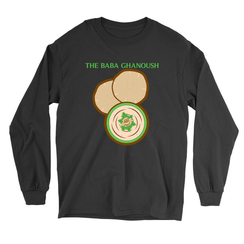Movie The Food - The Baba Ghanoush Longsleeve T-Shirt - Black