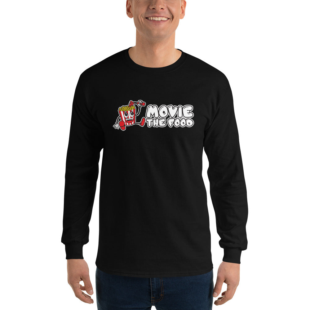 Movie The Food - Logo Longsleeve T-Shirt - Black - Model Front