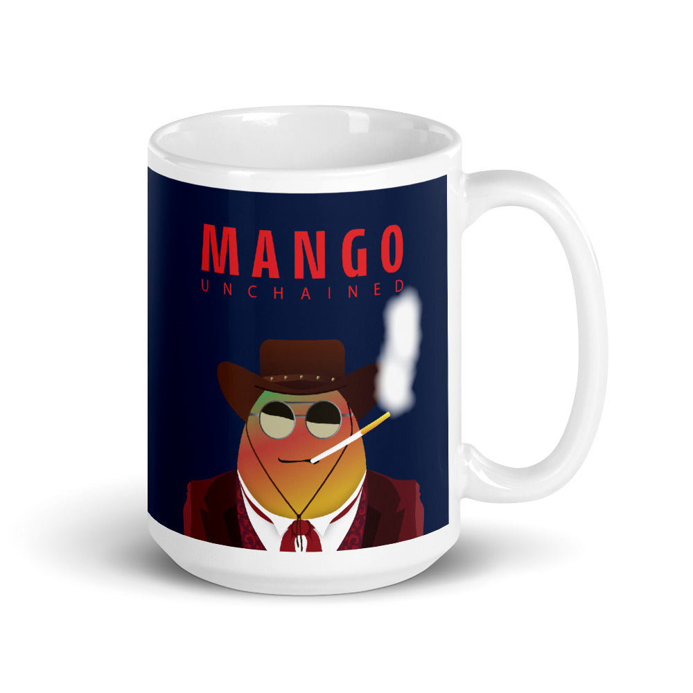 Movie The Food - Mango Unchained Mug - Navy - 15oz