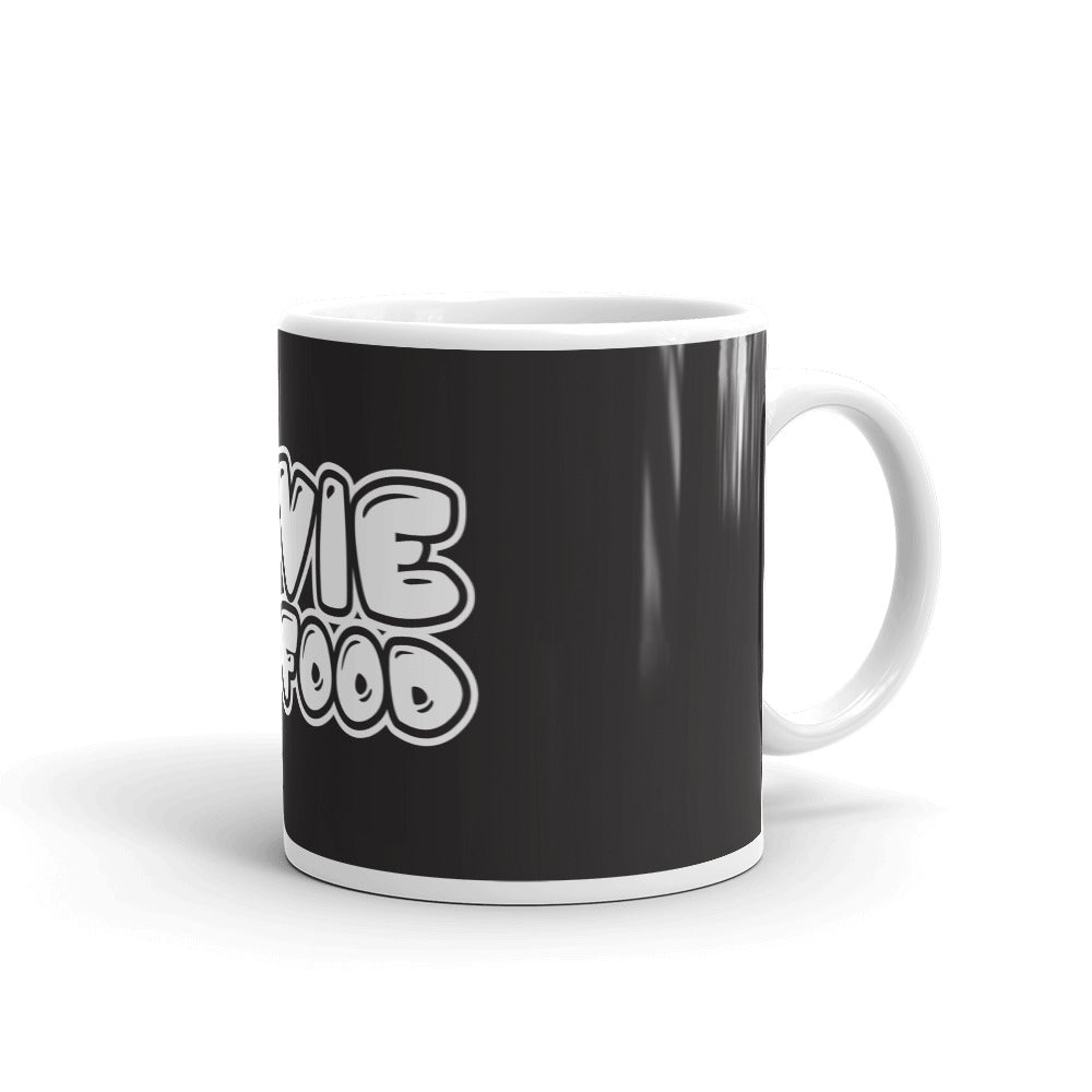 Movie The Food Text Logo Mug Black 11oz