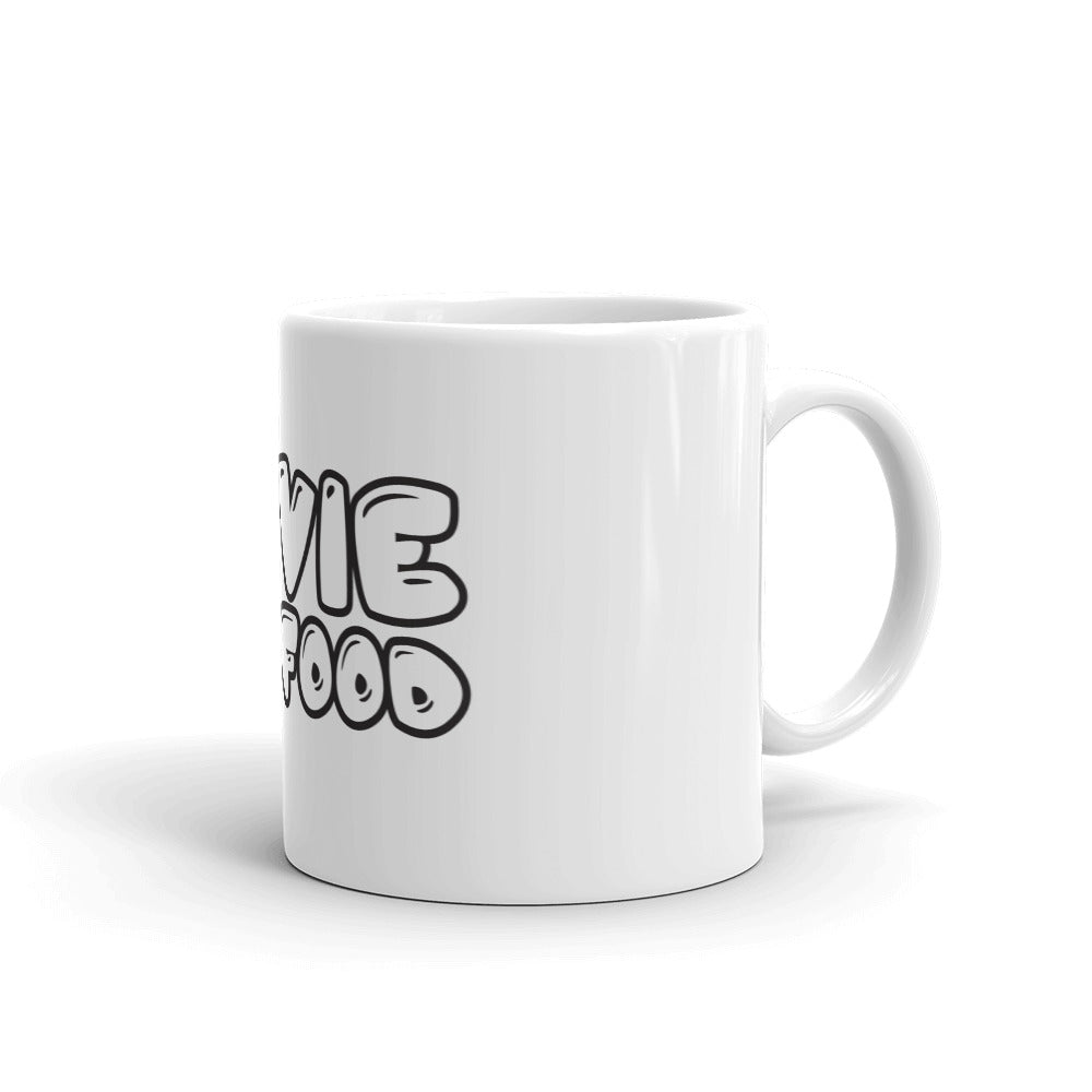 Movie The Food Text Logo Mug White 11oz