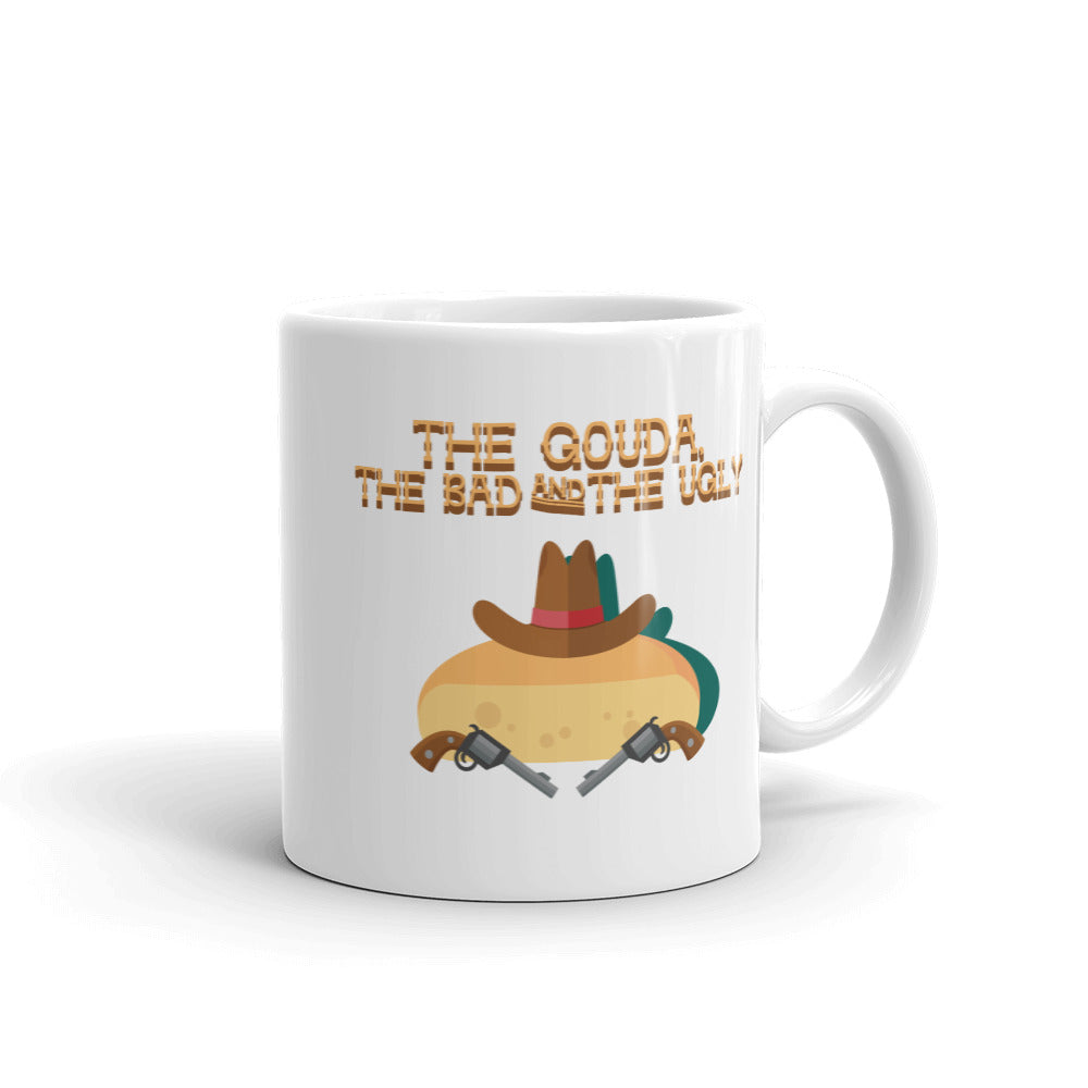 Movie The Food The Gouda, The Bad, The Ugly Mug White 11oz