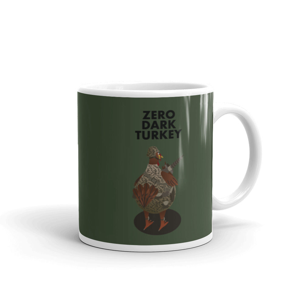 Movie The Food - Zero Dark Turkey Mug - Military Green - 11oz