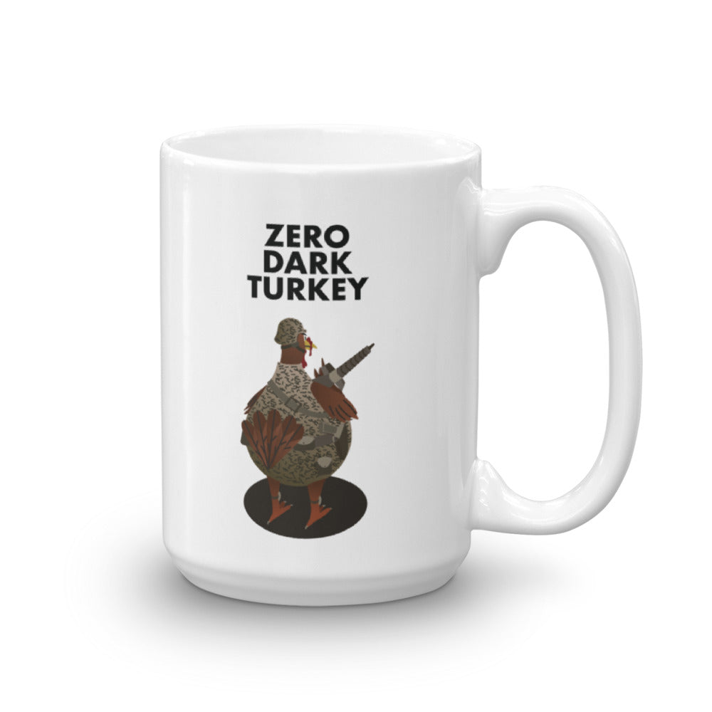 Movie The Food - Zero Dark Turkey Mug - White - 15oz