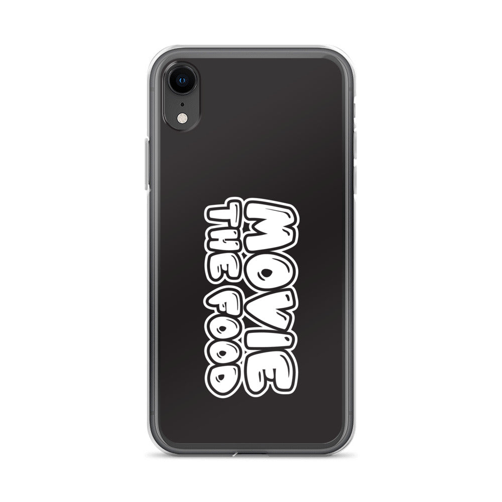 Movie The Food Text Logo iPhone XR Phone Case