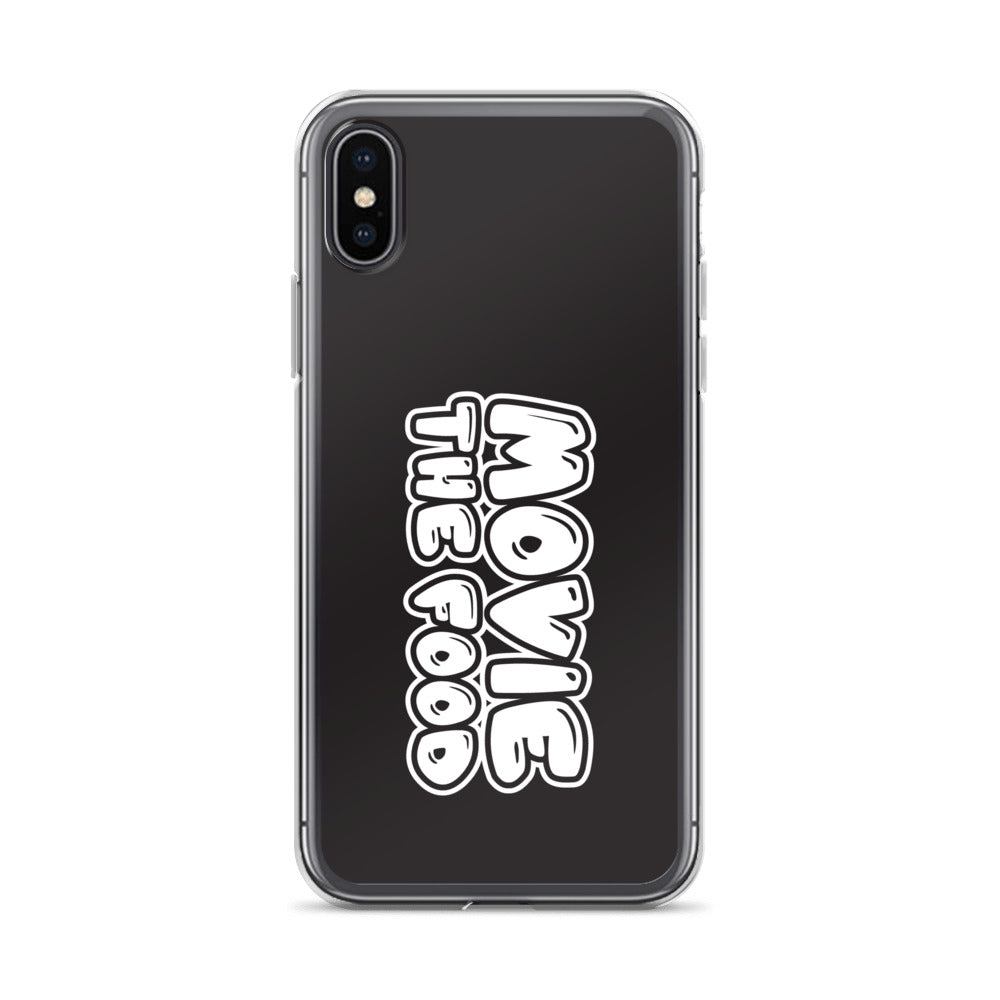 Movie The Food Text Logo iPhone X/XS Phone Case
