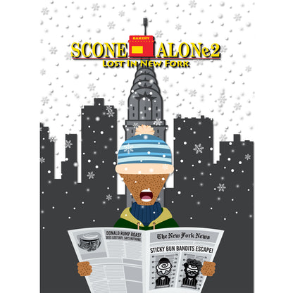 Movie The Food - Scone Alone 2 Long Sleeve T-Shirt - Design Detail
