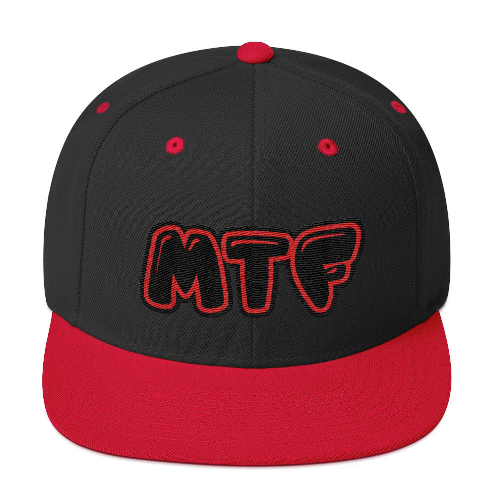 Movie The Food - MTF Logo Snapback - Black/Red