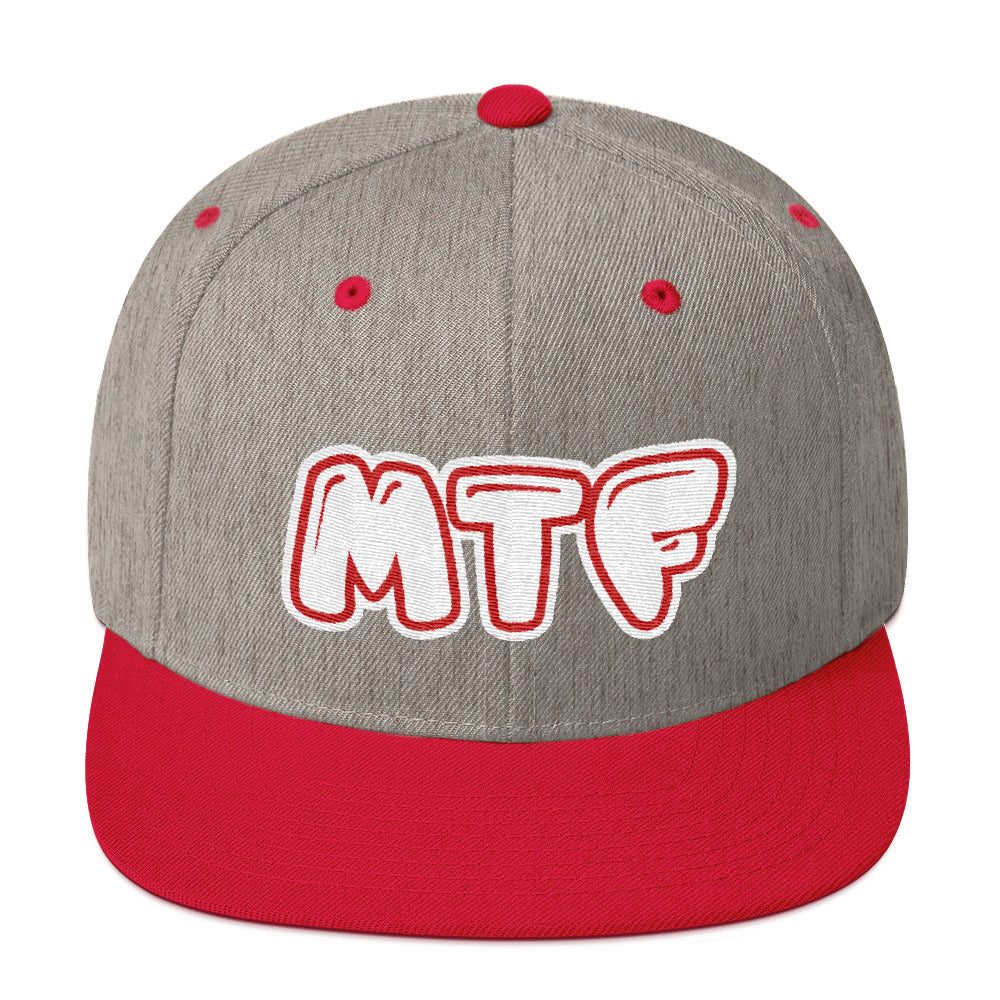 Movie The Food - MTF Logo Snapback - Heather/Red