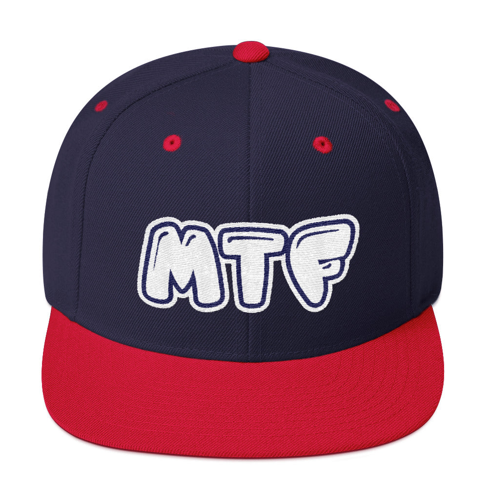 Movie The Food - MTF Logo Snapback - Navy/Red