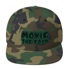 Load image into Gallery viewer, Movie The Food - Text Logo Snapback - Camo