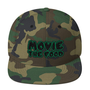 Movie The Food - Text Logo Snapback - Camo