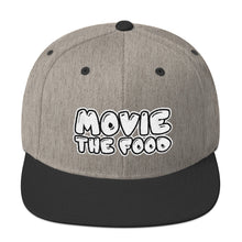Load image into Gallery viewer, Movie The Food - Text Logo Snapback - Heather/Black