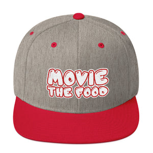Movie The Food - Text Logo Snapback - Heather/Red