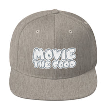 Load image into Gallery viewer, Movie The Food - Text Logo Snapback - Heather