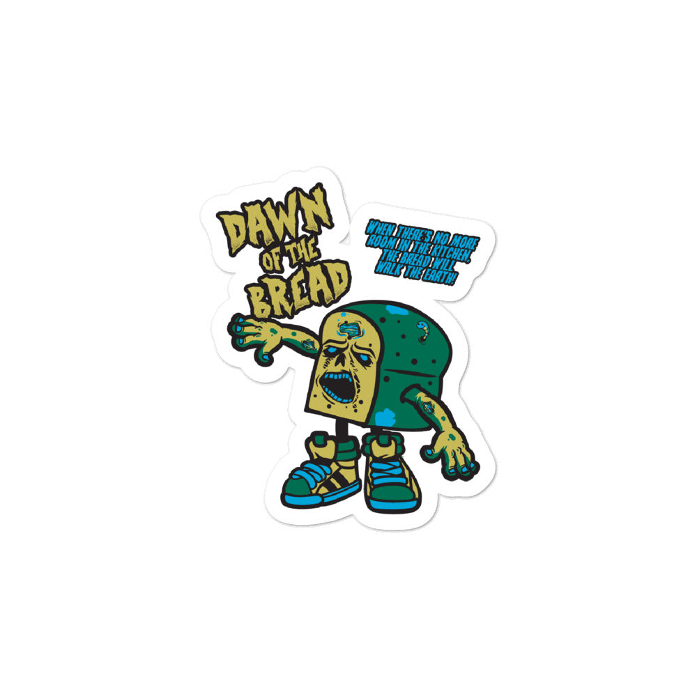 Movie The Food - Dawn Of The Bread - Sticker - 3x3