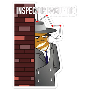 Movie The Food - Inspector Baguette - Sticker - 5.5x5.5