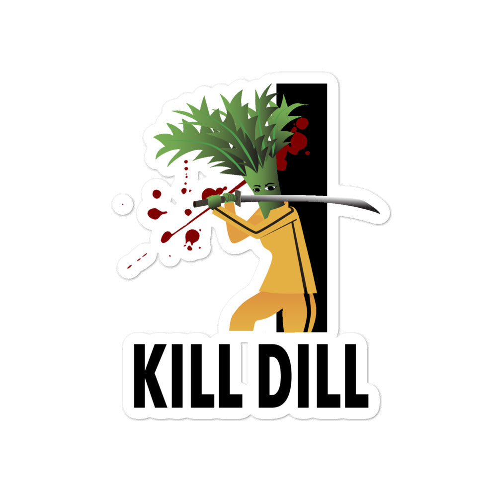Movie The Food - Kill Dill - Sticker - 4x4