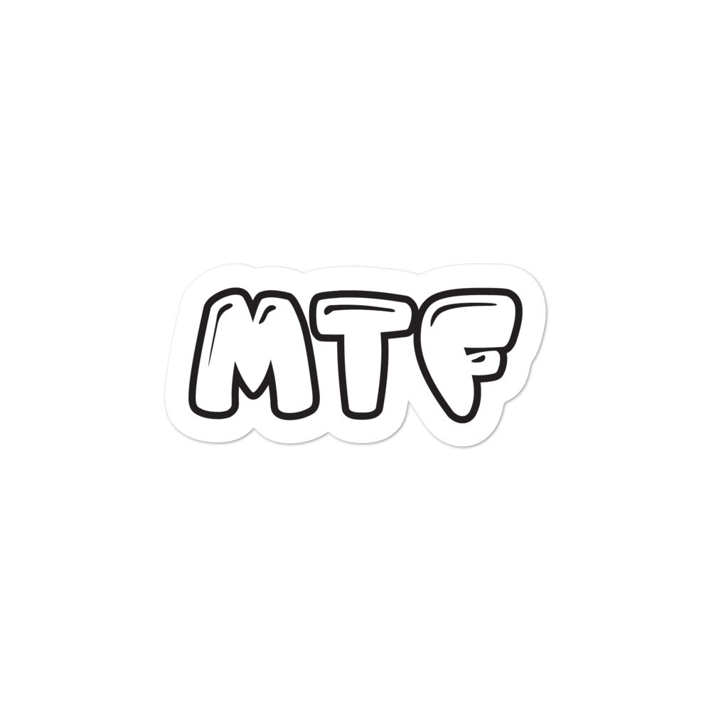 Movie The Food - MTF Logo - Sticker - 3x3