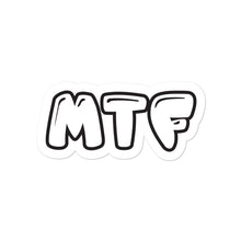 Load image into Gallery viewer, Movie The Food - MTF Logo - Sticker - 4x4