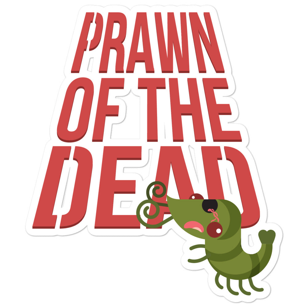 Movie The Food - Prawn Of The Dead - Sticker - 5.5x5.5