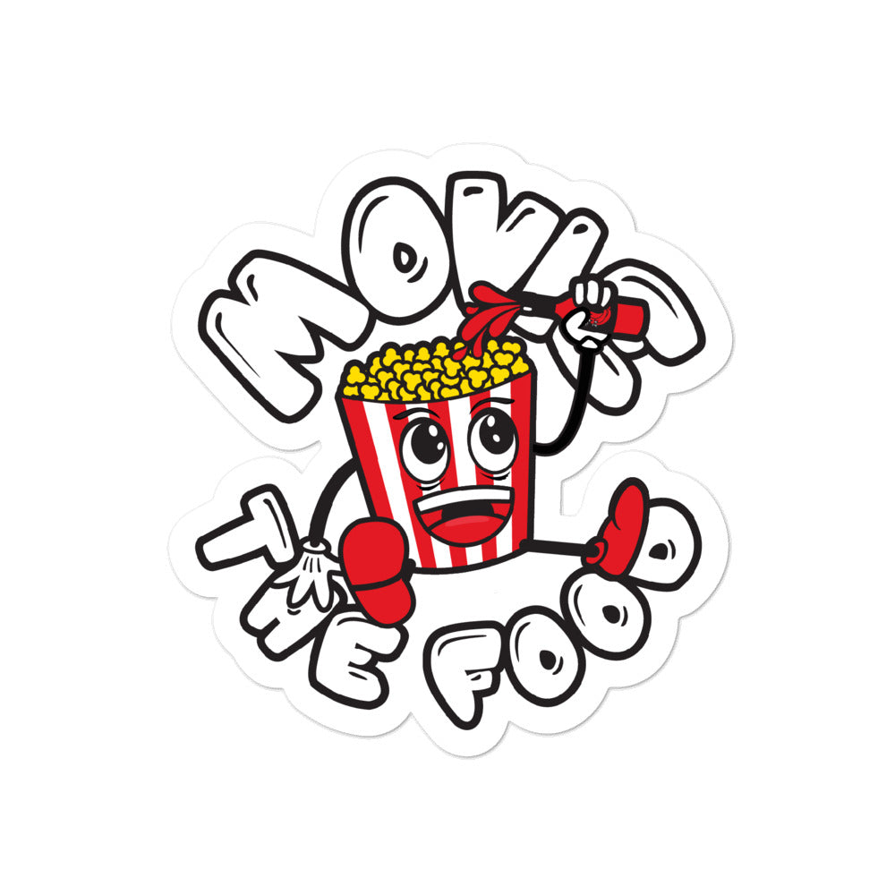 Movie The Food - Round Logo - Sticker - 4x4