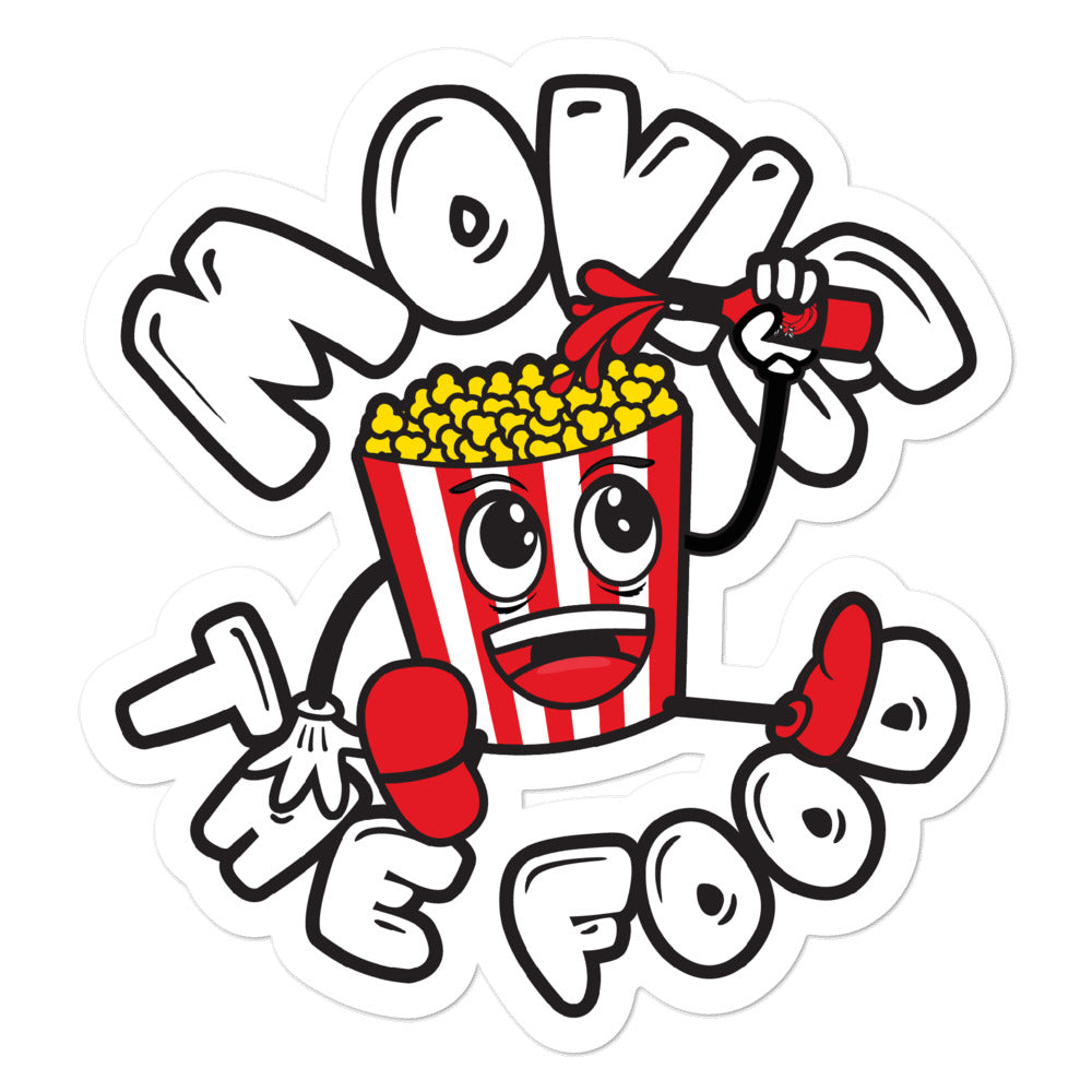 Movie The Food - Round Logo - Sticker - 5.5x5.5